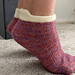 Double Cuff with a Heel Tab pattern