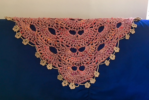 Virus Shawl Flower Edge photo 2