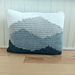 Mountain View Pillow pattern 