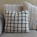 Striped Plaid Pillow pattern 