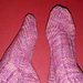 Bogensocken mit Struktur pattern 