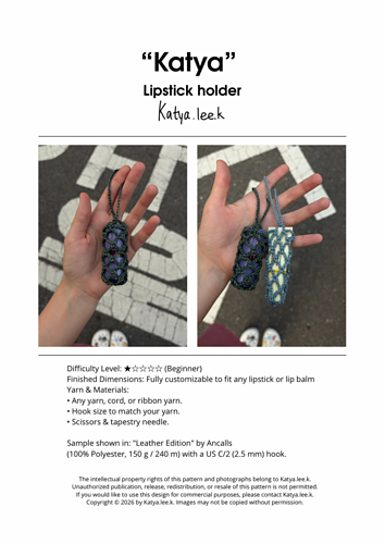 Lipstick holder "Katya"