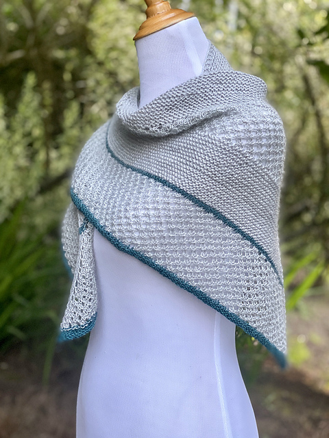silver lace wrap