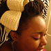 Crochet Headband w/Bow photo 2