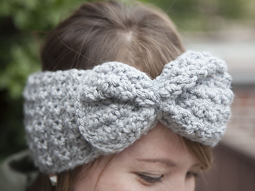 1-2-3 Bow Headband photo 1