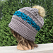 Making Tracks Beanie pattern 