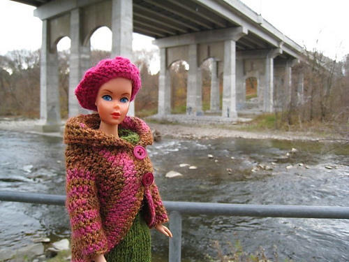 Barbie Crochet Circle Jacket 다른 모습 2
