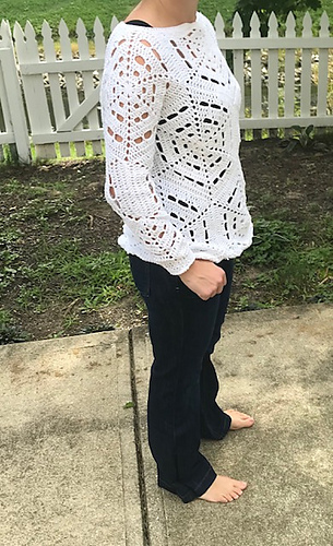 Hexagon Pullover Sweater photo 5