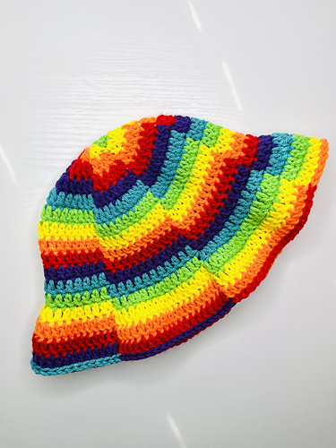 Rainbow Swirl Bucket Hat photo 4