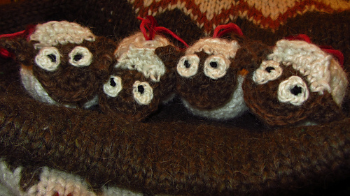 Sheep Christmas Tree Balls photo 3