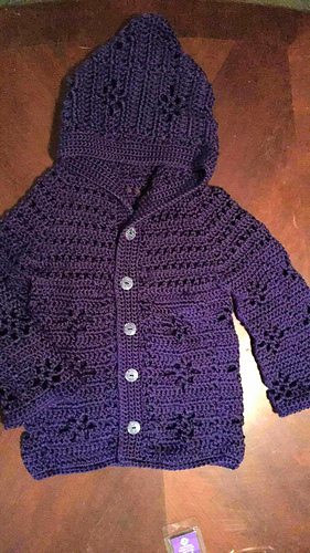 Kaylee’s Flower Cardigan photo 5