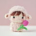 Mini Lamb Friend pattern