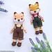 Kitsu the fox pattern 