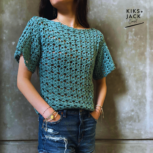 Nybegynner Lase Genser - Kiks + Jack Crochet