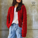 Happy Holidays Easy Crochet Cardigan photo 3