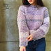 The Blackberry Fluffy Crochet Sweater photo 3