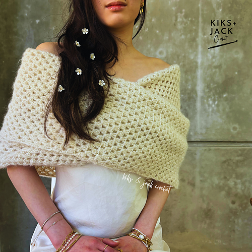 3-in-1 Wedding & Evening Shawl