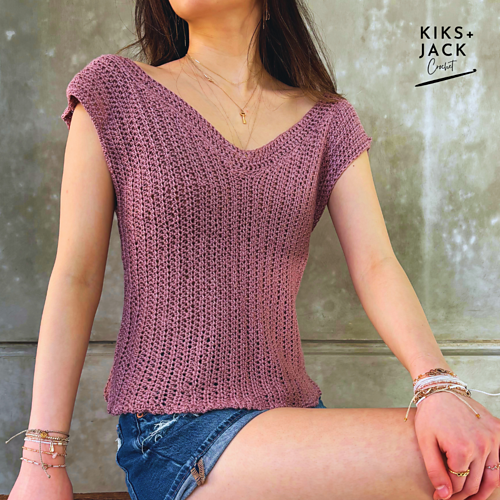 The Quinn Fast Summer Crochet Tank photo 3