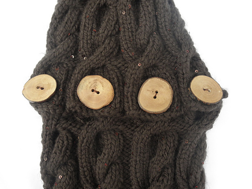 Cabled Slouch Hat & Cowl photo 7