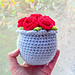 Rose Pot pattern