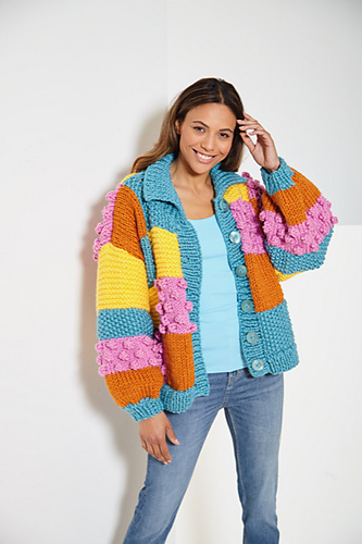 Ravelry: 6076 Cardigan, Sweater and Hat pattern by King Cole Ltd
