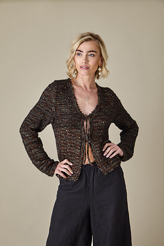 Ravelry: 6445 Tank Top and Cardigan pattern by King Cole Ltd