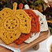 Fancy Floral Fall Leaf Coasters pattern
