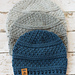 Simple Seed Stitch Beanie pattern 