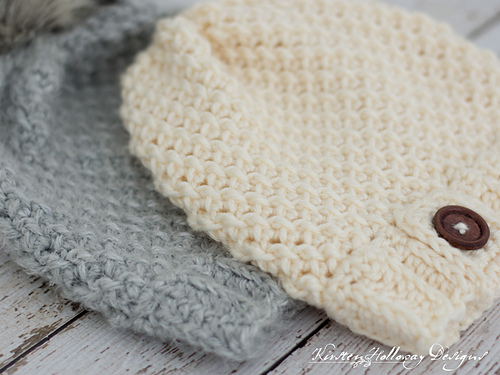 Ravelry: Easy Chunky Double Seed Stitch Crochet Hat pattern by Kirsten ...