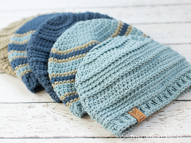 Seeing Stripes Men's Beanie pattern 
