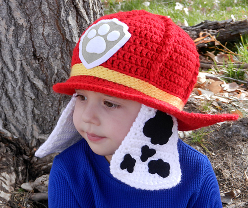 Paw Patrol Marshall Lue - Kismet Crochet