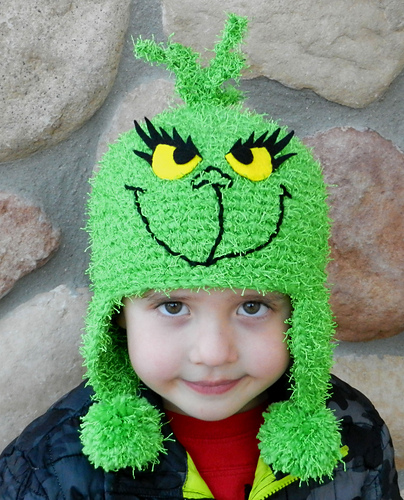Grinch-inspirert Lue - Kismet Crochet