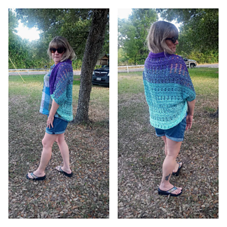 This sample was made using the Stenli Muffin Yarn