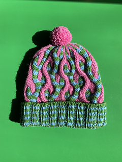 Coral version
(with added stripes)