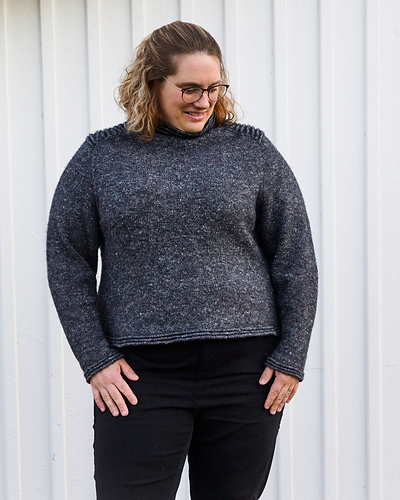 Finished my first sweater after knitting for an embarrassingly long ...