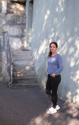 Alpaka Silke von Sandnes in der Farbe Jeansblau