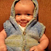 Baby On the Go Knitted Sweater Vest pattern 