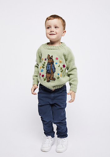 Ravelry: Peter Rabbit Movie Jumper pattern by Vikki Bird