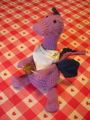 Tarragon den milde dragen - Knit-a-Zoo