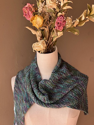 Tundra Lights Mini Shawl