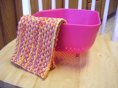Linen Stitch Dish Cloth photo 1