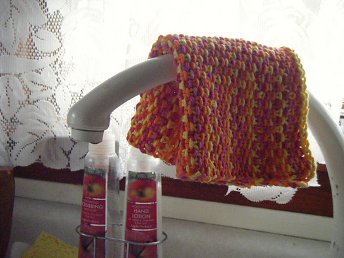 Linen Stitch Dish Cloth photo 2