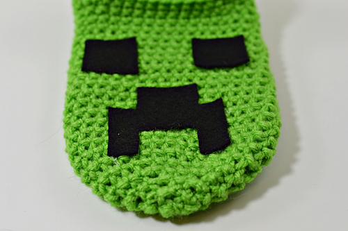 Minecraft Creeper Slippers photo 6