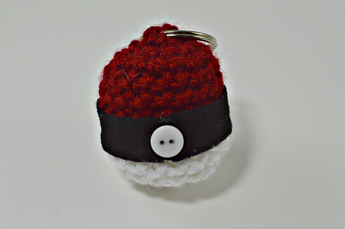 Pokeball Amigurumi Mini Keychain photo 4