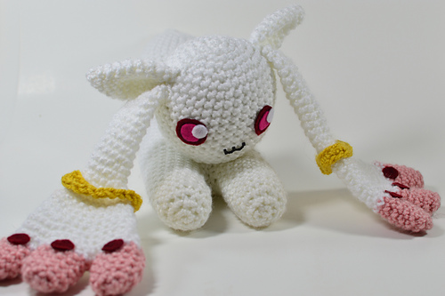 Puella Magi Madoka Magica Kyubey Amigurumi photo 6