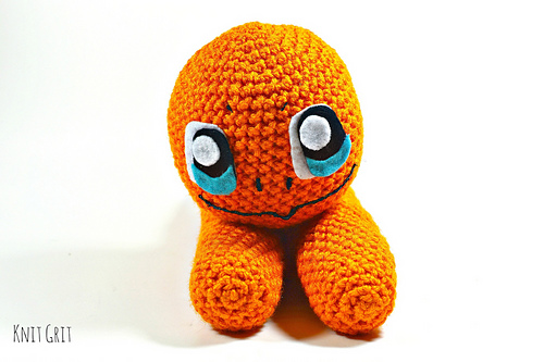 Pokémon Flat Charmander Amigurumi photo 2
