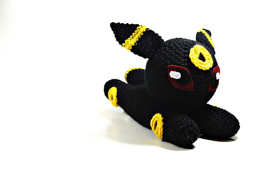 Umbreon Flat Cat Pokemon Amigurumi photo 8