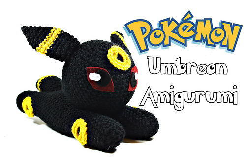 Umbreon Flat Cat Pokemon Amigurumi photo 11