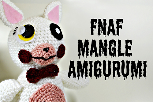 Ravelry: FNAF Mangle Amigurumi - Video Tutorial pattern by Codi Hudnall