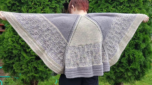 Ravelry: Labrys Meader Shawl pattern by Carina Grace